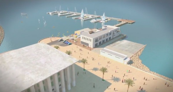 Proyecto de nuevo puerto náutico en la Puntilla del Muelle. 