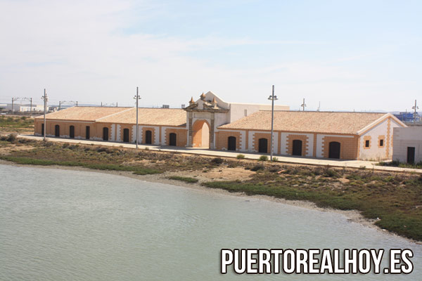 Vista del Real Carenero, situado en Puerto Real