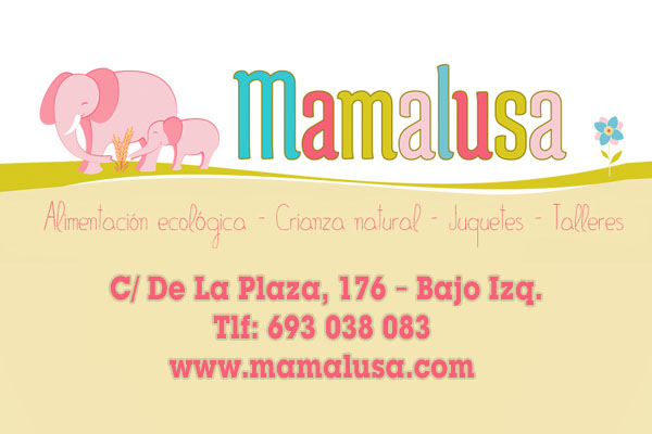 Mamalusa – Alimentación Ecológica, Crianza Natural, Juguetes y Talleres