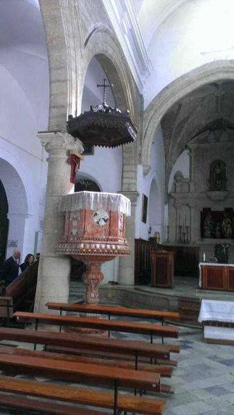 Púlpito de la Iglesia de San Sebastián