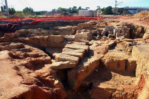 Ruinas del Puente Melchor, en Puerto Real