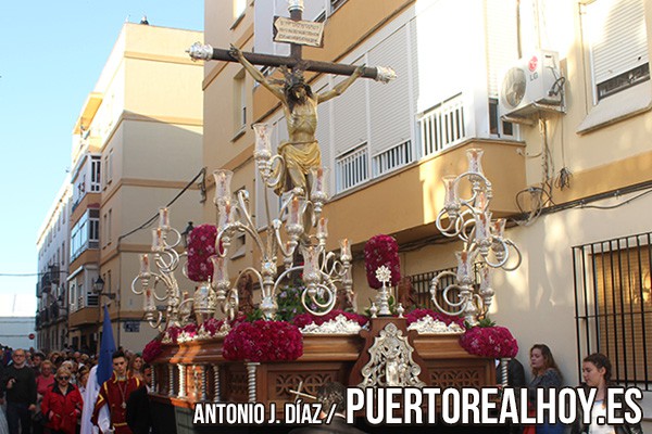 El Stmo. Cristo del Perdón y Misericordia completó su Vía-Crucis en el Martes Santo puertorrealeño