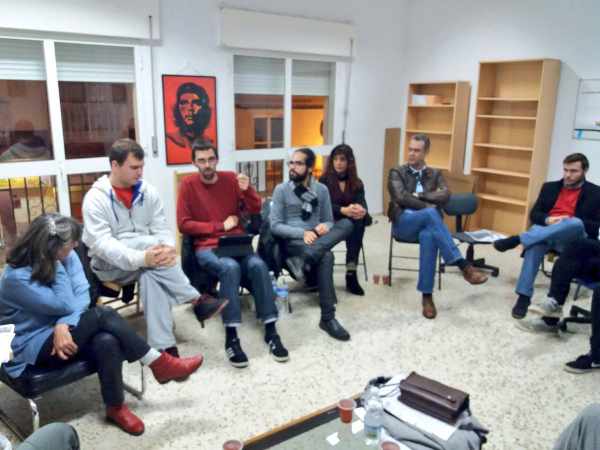Reunión del Partido Comunista en Puerto Real