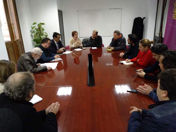 Reunión en el Ayuntamiento de Puerto Real para el Colegio de Casines