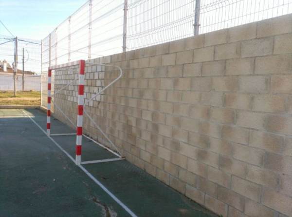 Pista reparada en el Meadero de la Reina