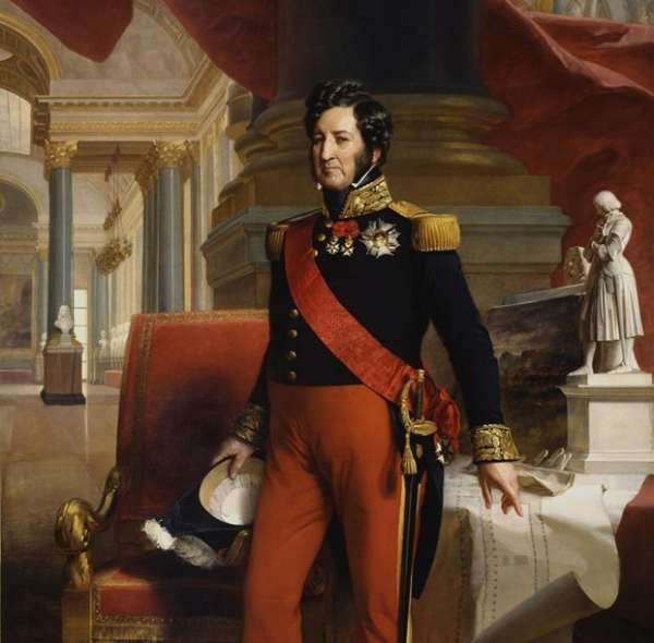 El Rey de Francia, Luis Felipe de Orléans.