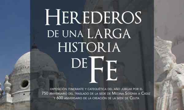Cartel de la exposición Historia de Fe.