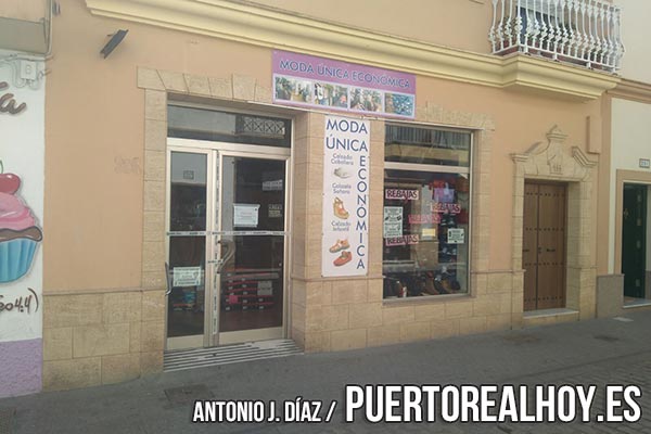 Local precintado por la Guardia Civil.