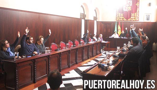 Votación del Pleno Extraordinario del Complejo Municipal de Piscinas