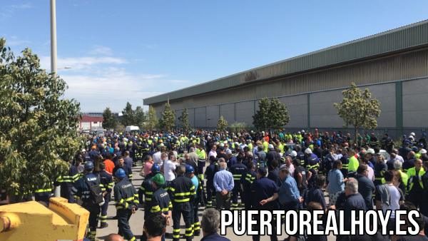 Movilizaciones de los trabajadores de Navantia. 