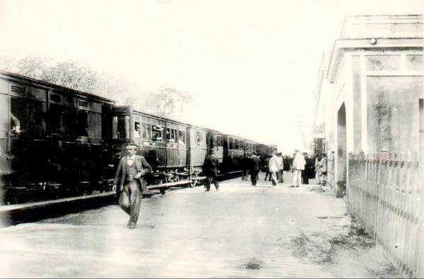 Tren que llegaba hasta Matagorda. (Foto: Museo "El Dique").