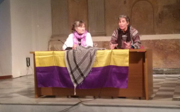 Lola Sanisidro y Carmen Martínez.