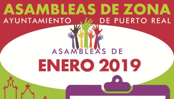 Asambleas de Zona de Puerto Real, enero de 2019.