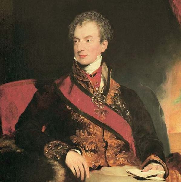 El austríaco príncipe de Metternich, artífice de la Santa Alianza