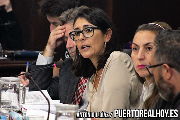 Lourdes Bernal, en imagen de Pleno