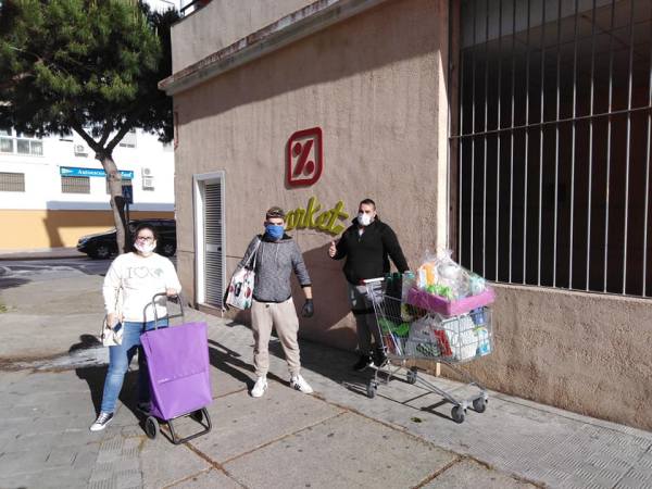 Los vecinos del Río San Pedro se unen para apoyar a las familias con necesidades