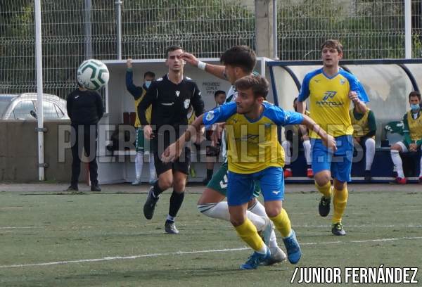 El Puerto Real CF dejó escapar dos puntos del Río San Pedro