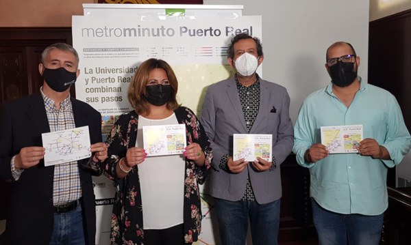 Presentada la campaña «MetroMinuto» entre UCA y Ayuntamiento de Puerto Real