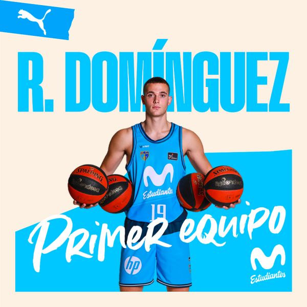 Rubén Domínguez pasa a formar parte del primer equipo de Movistar Estudiantes