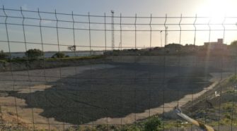 Estado de las obras de la EDAR de Puerto Real