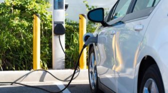 Punto de recarga de vehículo eléctrico