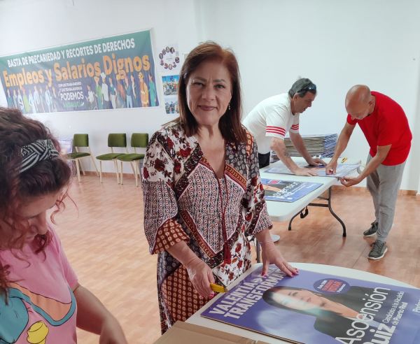 Ascen Ruiz, candidata de Podemos a la Alcaldía de Puerto Real