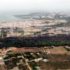 Imágenes aéreas del incendio en Las Canteras