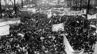 Manifestación por el Referendum de Autonomía de Andalucía