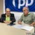 Vicente Fernández junto a Ramón Sánchez en rueda de prensa.