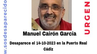 Foto de Manuel Cairón, desaparecido en Puerto Real