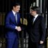 Pedro Sánchez y Carles Puigdemont
