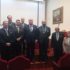 Manuel J. Parodi con los miembros de la Academia Andaluza de la Historia