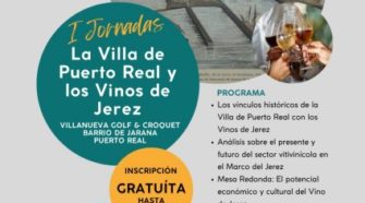 Cartel de las Jornadas organizadas por la Sociedad Puertorrealeña de Amigos del País