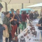 Decenas de personas disfrutaron de «Saborea Cádiz» en la Plaza Almudena Grandes.