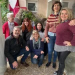 Visita de la Asociación Portorrealeña de Reyes Magos a la residencia de Joaquina de Vedruna.