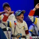 Chirigota infantil «Si tu quieres ser feliz». Foto: Junior Fernández