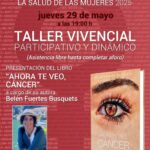 20250506_cartel_belen_fuertes_taller_dia_accion_salud_mujeres