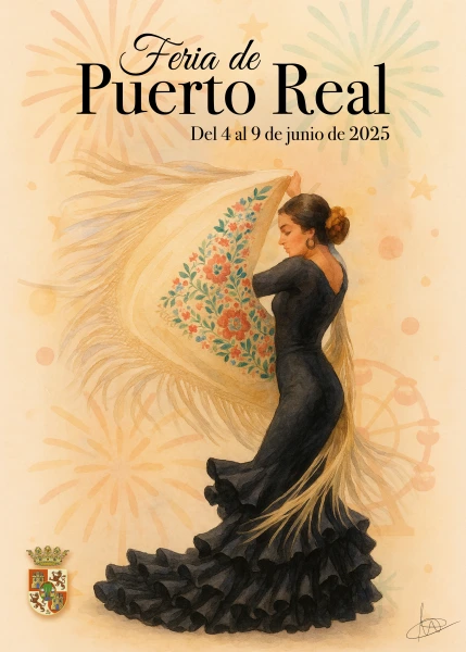 Cartel de la Feria de Puerto Real 2025.