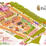 Plano de la Feria de Puerto Real 2025.