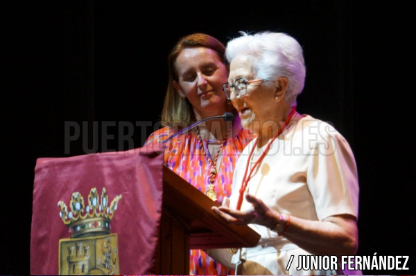 María Espí durante su intervención. / Foto: Junior Fernández.