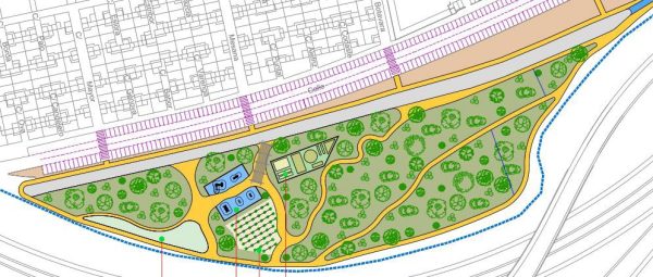 Proyecto de Parque realizado por el Ayuntamiento de Puerto Real y en el que ha invertido una subvención de 9.000€ de la Diputación.