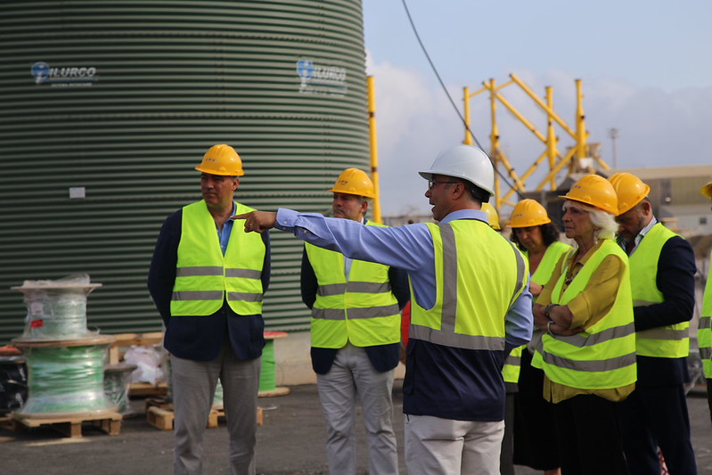 Visita institucional a las nuevas instalaciones frigoríficas de PTP.