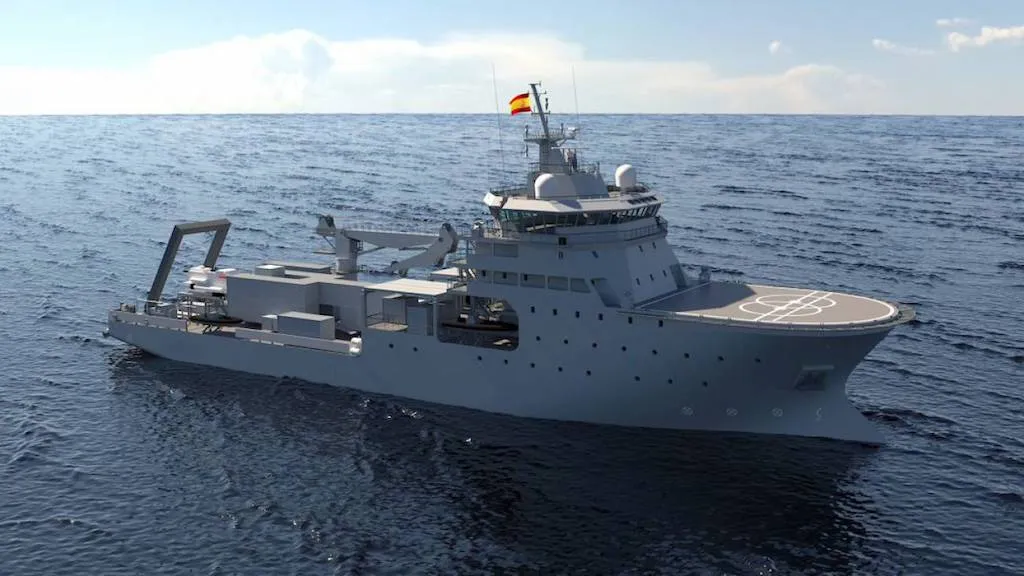 BAM-IS Poseidón, fabricado por Navantia Puerto Real.